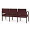 Lesro 3 Seat Tandem Seating W/ No Center Arms, 65 in W 26 in L 31.5 in H, Lenox Series LW3101 - alternate 2
